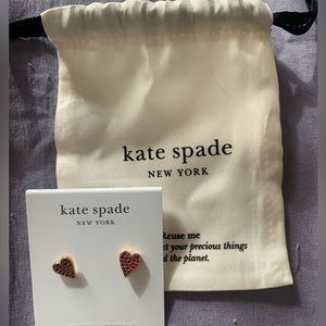 Kate Spade Heart Earrings